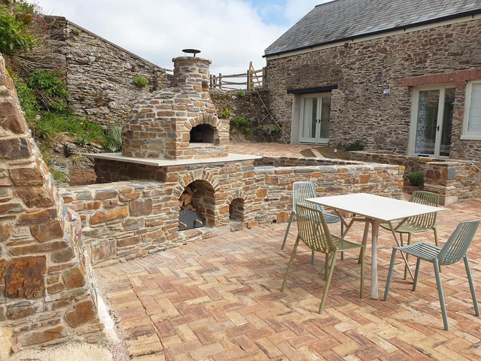 dartmoor stonemasons pizza oven